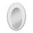 Contemporary Oval Wall Mirror