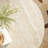 Modern Round Wooden Pedestal Coffee Table With Matte Natural Stone Tabletop-2013305853