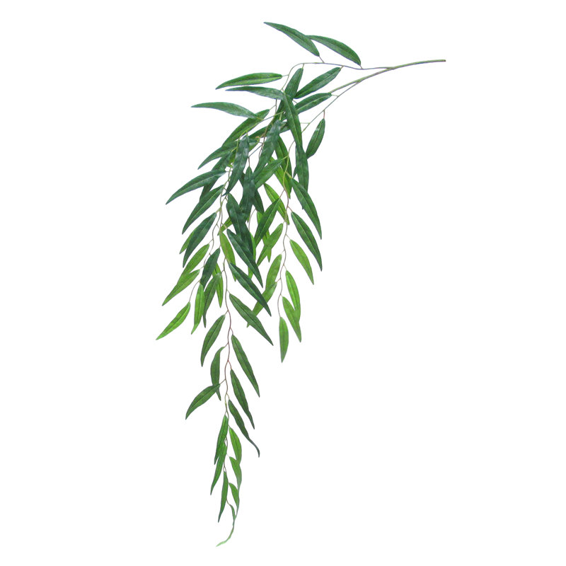 Weeping Willow Leaf Hanging Plant Greenery Spray