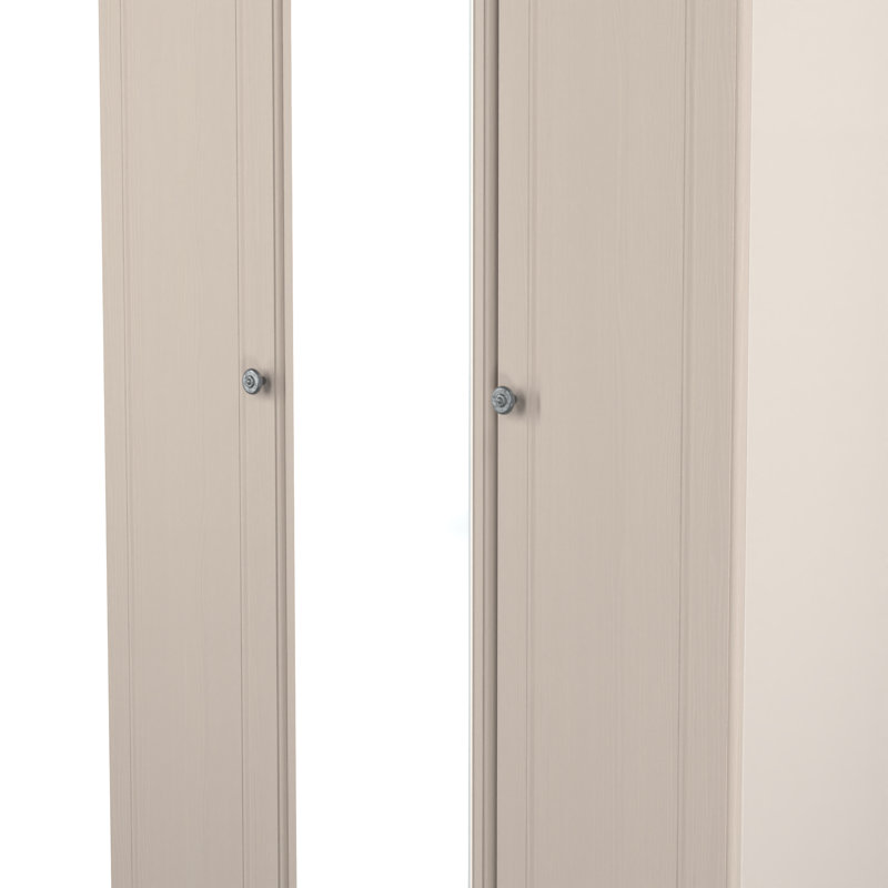 Arpelar Manufactured Wood Wardrobe, Kashmir Ask/Bardolino Oak
