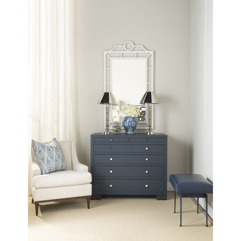Frances Accent Chest, Navy Blue