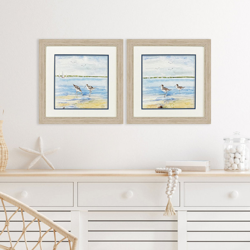 Sandpiper Beach Print by Swatland Propac Images