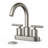 Celestine Centerset Bathroom Faucet with Drain Assembly, 2-handle Bathroom Sink Faucet-94818545