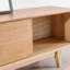 Crédence de rangement moderne en bois massif l 70,8 po Modern