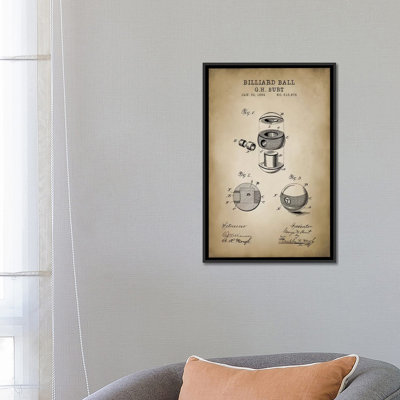 «Billiard V», impression sur toile