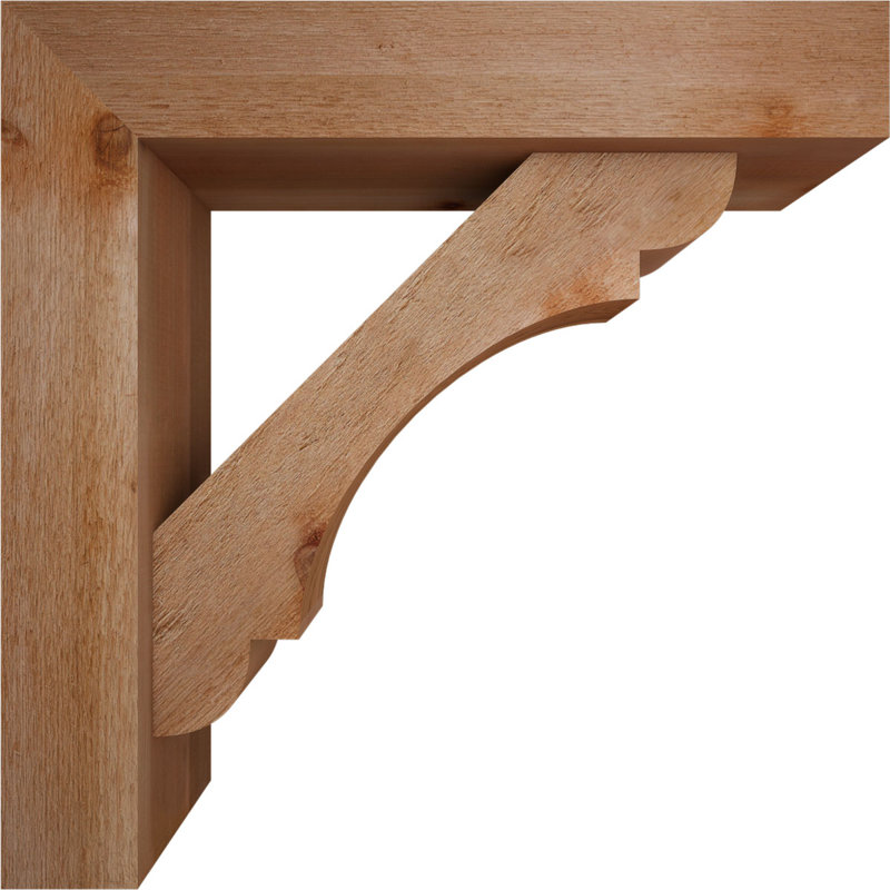 Support de bloc olympique avec entretoise décalée, 26 x 26, Cèdre rouge occidental de l 6 po (scié brut)
