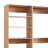 Dee Modular Closet System, 2 Clothing Racks, 2 Drawers, 6 Shelf, Wood