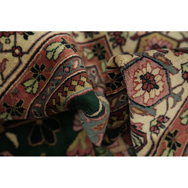 Tapis oriental élégant vert Ziegler 10x14