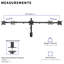 Vivo Multi-Screen Wall Mount
