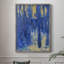 ABSTRACT Series X, reproduction encadrée - bois massif-1225426191