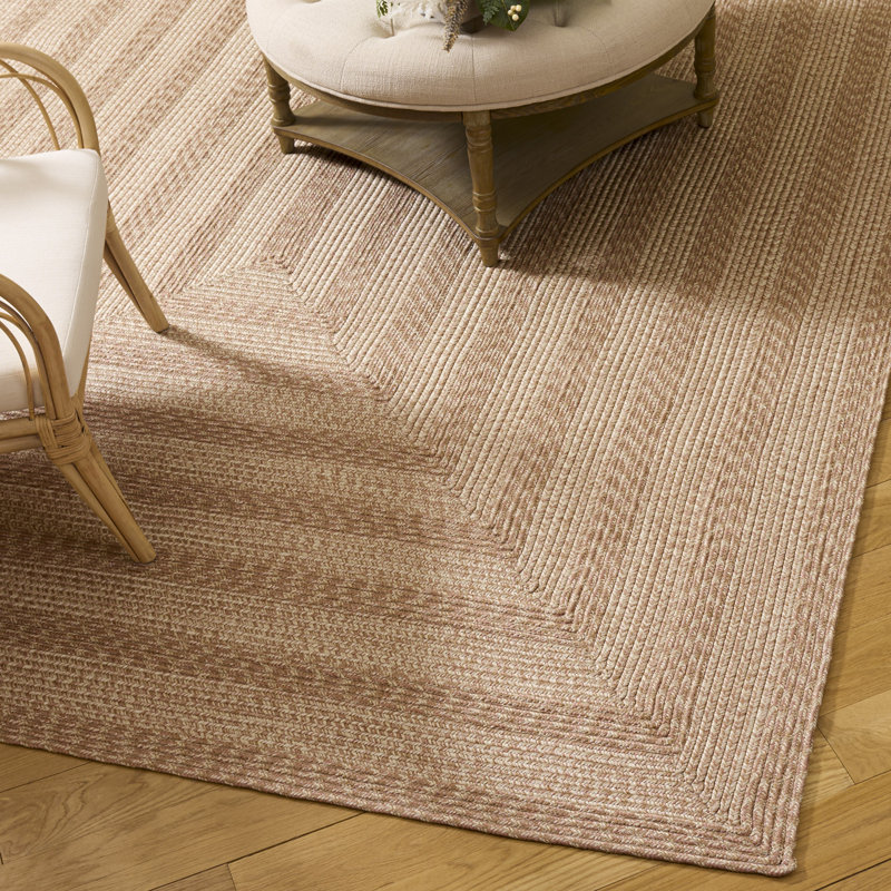Braided 265 Hand Woven Performance Machine Washable No Pattern Rug, Rectangle 8' x 10'