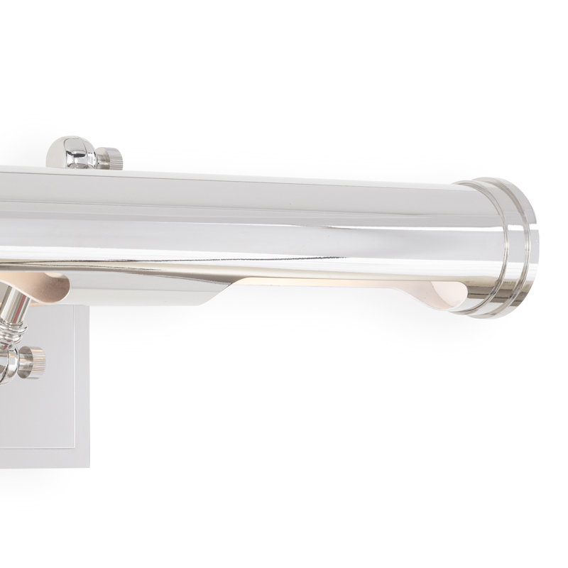 Tate Picture Light Medium, Polished Nickel