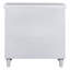 Armoire blanche à 3 chambres - Offrez une table de chevet élégante et fonctionnelle pour garder votre rangement propre-1480978811