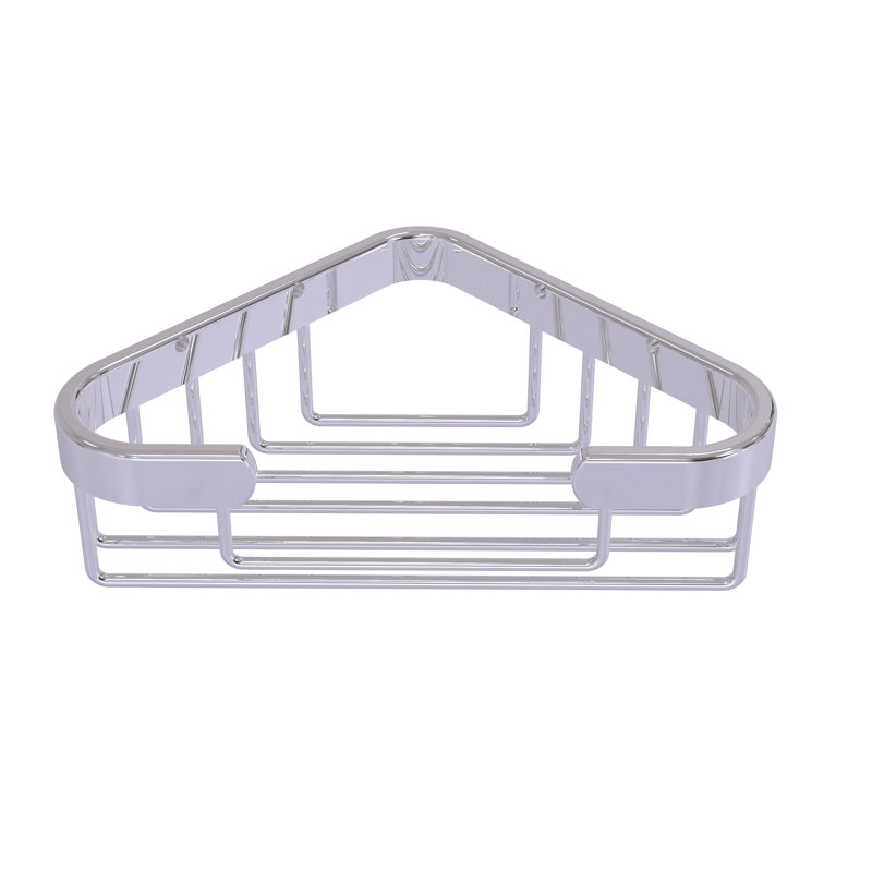 Beresford Drill / Screw Shower Basket, Polished Chrome