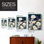 FLORAL Series CCCCL-XXV - Impression encadrée de qualité supérieure - Prêt à être accroché - Aucun clou requis-1226742739-1226742733
