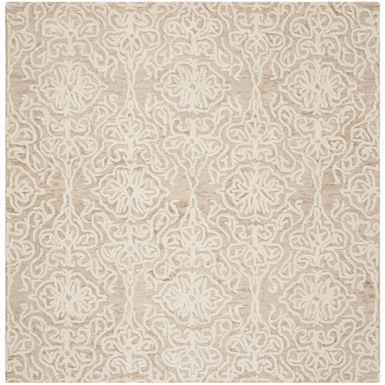 Davyan Hand Tufted Wool Ikat Rug