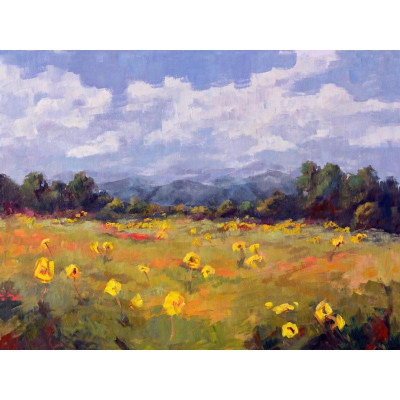 Highlands - reproduction d'art sur toile, H 20 po x l 24 po x P 3 po, Unframed
