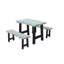 Table Ridgemont 6 pi. Avec 2 bancs-500918588-479747780