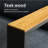 Ensemble de conversation modulaire avec coussins 6 pièces Caggiano