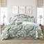 Ensemble de couvre-lit en coton Frondosa Seagrass 8 pièces-109897379