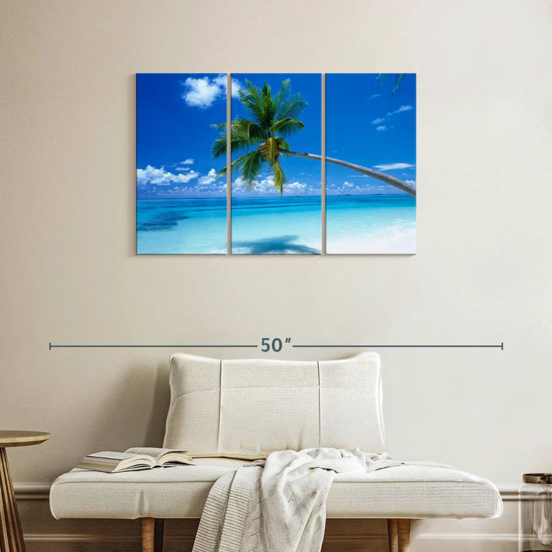 Gillard Beach Palm Shadow, 24" H x 38" W