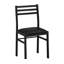 Ensemble de table de salle à manger à abattant 35 po 35 pièces - 3 pièces, petite table de cuisine en métal stratifié brun