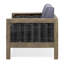 Chaise de patio avec coussins Laila-475359850