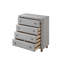 Commode rembourrée 4 tiroirs