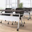 Table de formation pliante Bush Business Furniture Envision 72W avec œillets alimentés-105356721-105356722