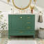 Meuble-lavabo de rangement simple avec comptoir en céramique-398309920