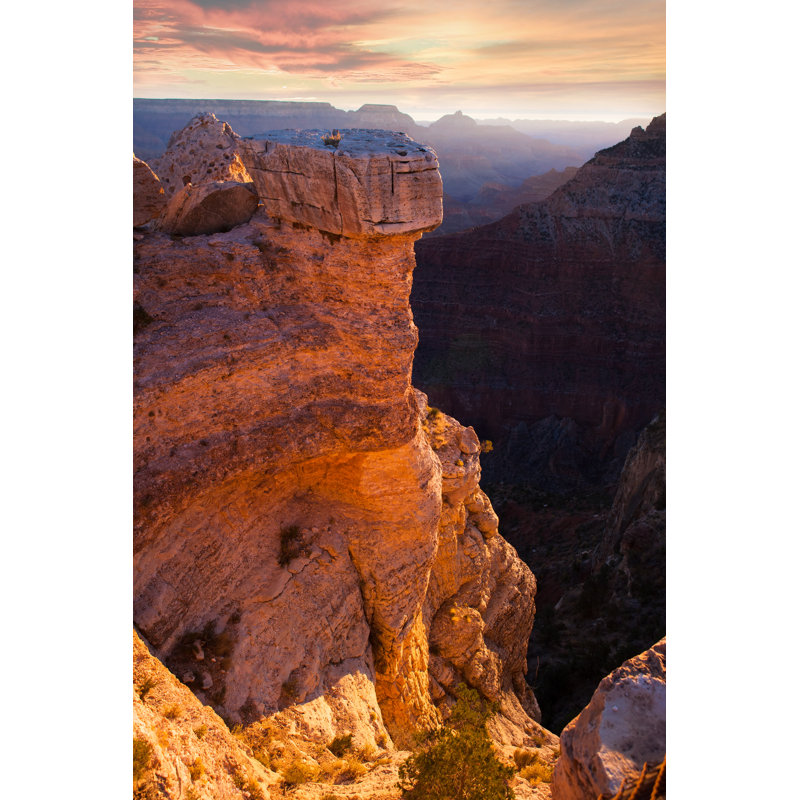 Grand Canyon National Park par Ryterna - photographie sur toile tendue, L 12 po x H 18 po