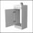Madrid Bathroom Vanity In Melamine With 1 Door