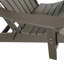 Chaise Adirondack pliante en plastique Henninger-167264798
