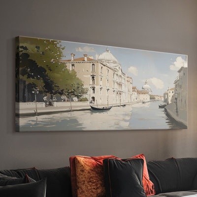 Série paysage - CXC III - Toile tendue avec châssis - Prêt à être accroché