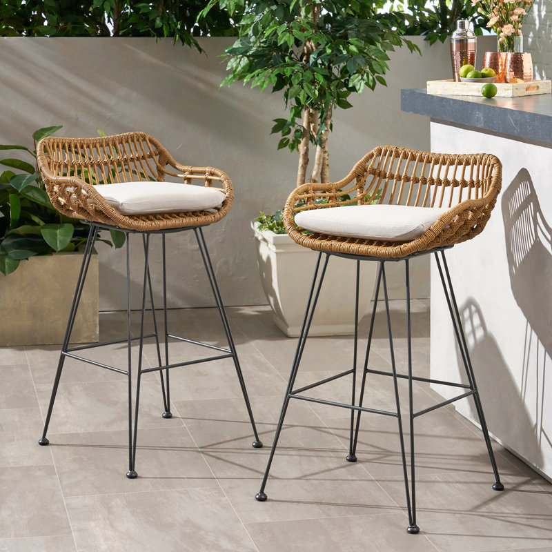 Tabourets de bar d'extérieur