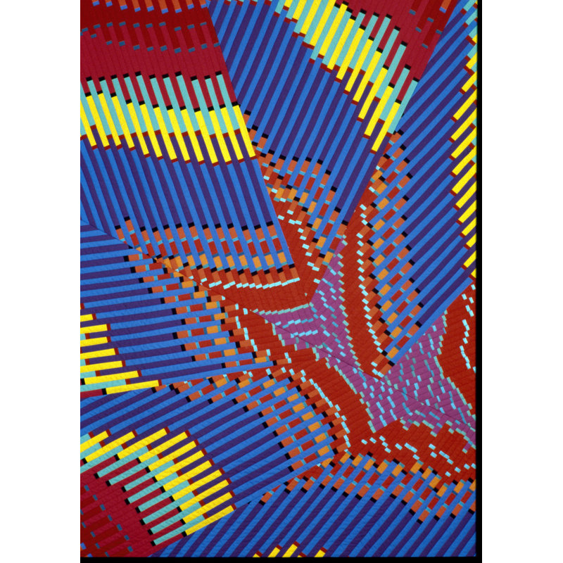 Zap Print by Judith Larzelere, 21.25" H x 17.25" W x 0.875" D