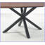 Table basse extensible avec plateau en panneau de fibres à densité moyenne et amp; Pieds en métal - Stable, peu encombrant pour la salle à manger, le bureau et amp; Salon-121048631