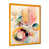 Impression dorée sur toile encadrée