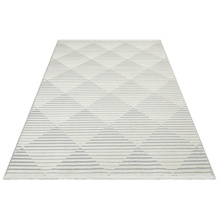 Burton Geometric Indoor / Outdoor Area Rug