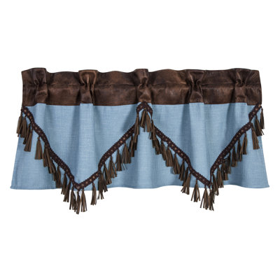 Sprowston Linen Chevron Tailored Window Valance