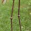 Statue de jardin grue debout en métal H 38,5 po