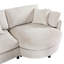 Canapé modulaire en chenille 105 po Gladon-153957583