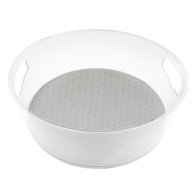 Elam Extra Large High-Wall Turntable - Oyster