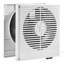 Ventilateur mural de 7,5 pouces à travers le mur AC Ventilateur 180 CFM