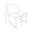 Fauteuil d'appoint ergonomique confortable pour de multiples réglages et un confort supérieur-593662296