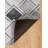 Jameown Patchwork Faux Cowhide Gray/Black Printed Area Rug-1228953093