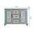 Classic Vintage Painted Solid Wood Sideboard