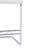 Natural Rattan Bar Stool 4-Piece Set With Solid Wood Backrest 25 Inches Medieval Modern Style Counter Stool White PU Leather Kitchen Stool Chrome Metal Legs.