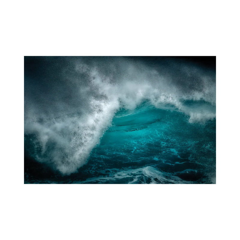 Vague de tempête I, H 8 po x l 12 po x P 0,75 po