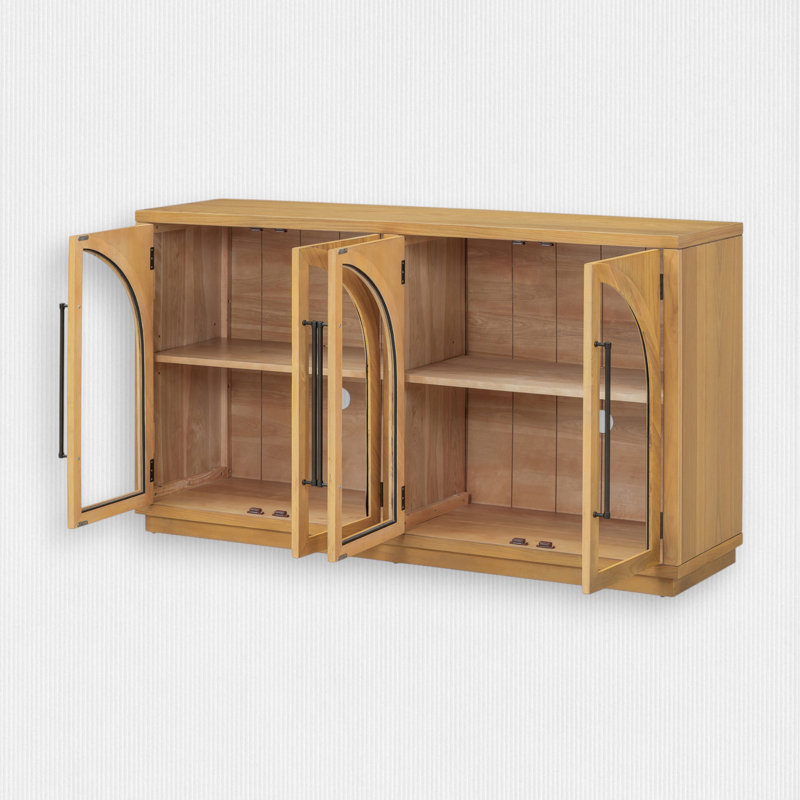 TV Stand for TVs up to 65", Natural